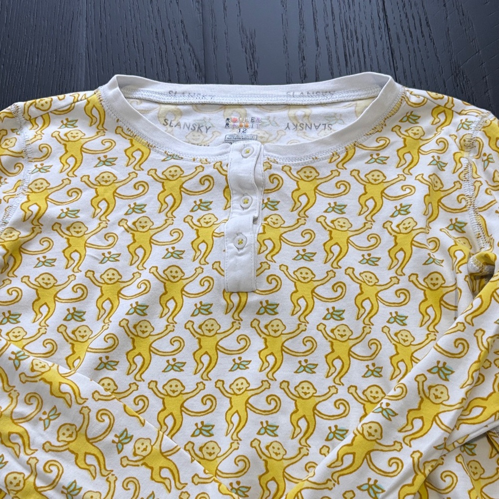 Roller Rabbit Pajamas, Very Good Condition, Size 12